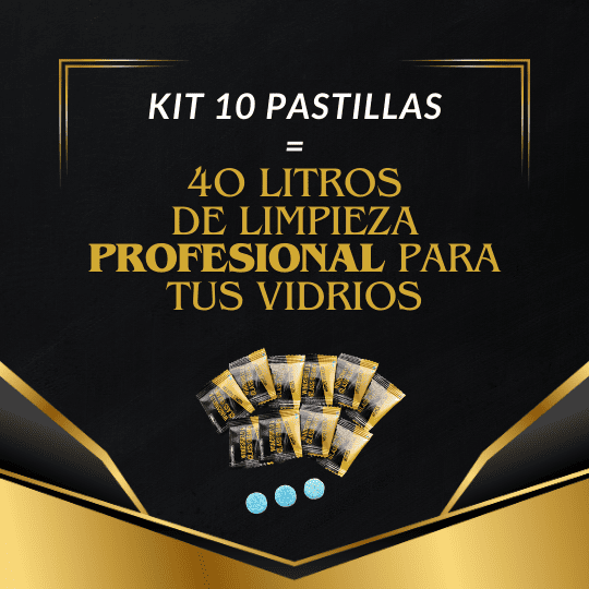 ClearView®️ Pack 10 pastillas para vidrios MUY brillantes sin esfuerzo 💯+ 5 GRATIS😎