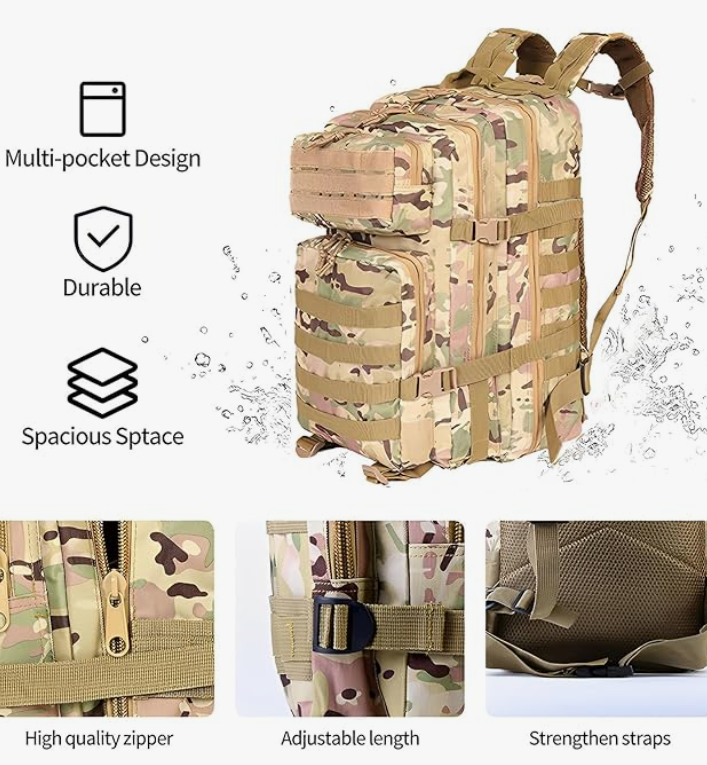 ADVENTUREBAG®️ Mochila todo terreno apta para cabina ✈️🔥