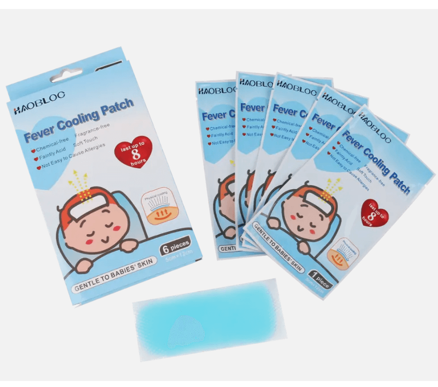 COOLING PATCHES® AYUDA AL ALIVIO DE LA FIEBRE, HINCHAZÓN Y DOLOR DE CABEZA ❤️🩹
