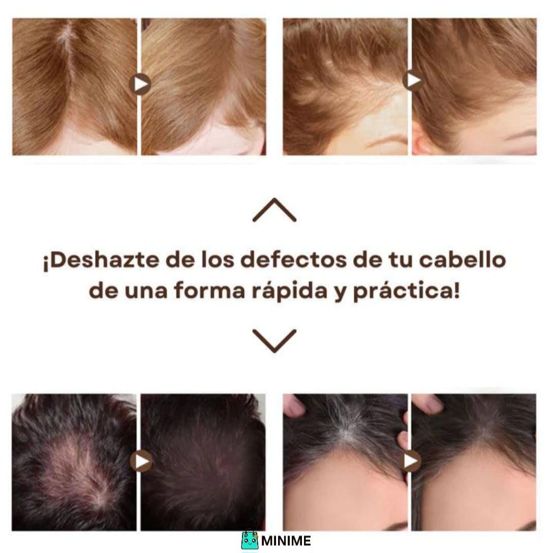 Bunee®️ Cobertura profesional para canas y calvicie en un solo toque✨🤩