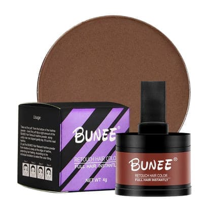Bunee®️ Cobertura profesional para canas y calvicie en un solo toque✨🤩