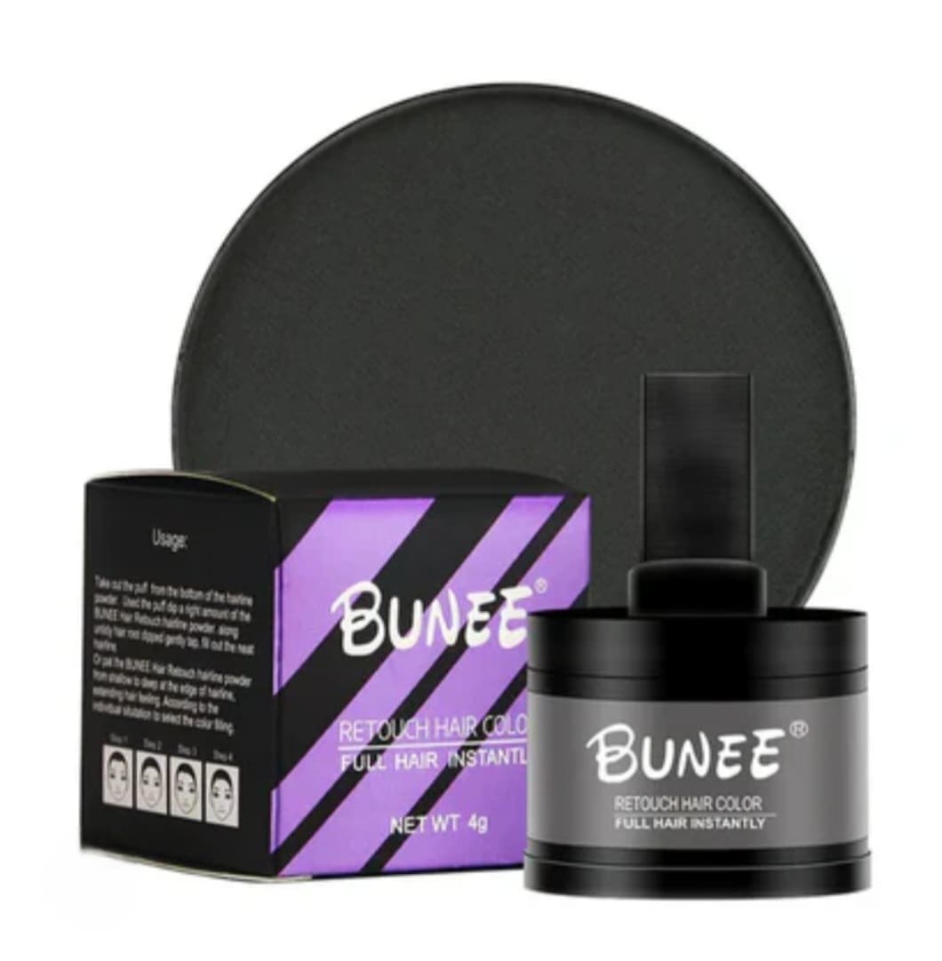 Bunee®️ Cobertura profesional para canas y calvicie en un solo toque✨🤩