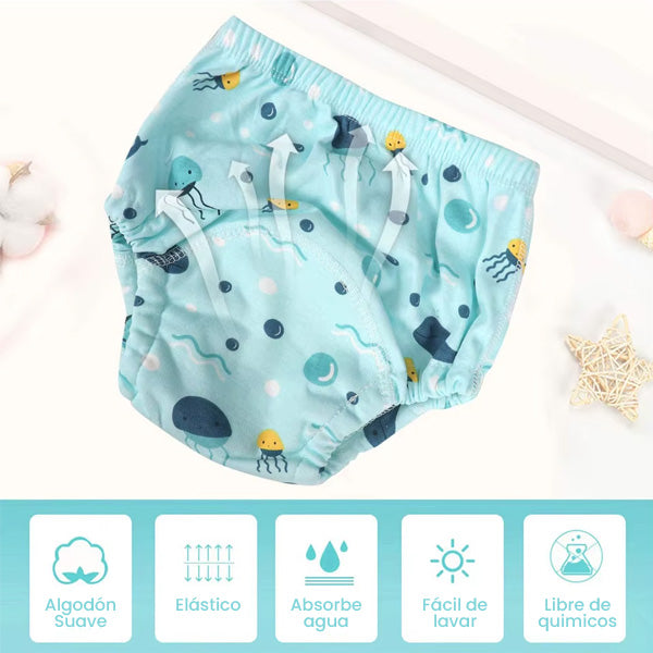 Calzón de entrenamiento para ir al baño 👶😍 SET X 2