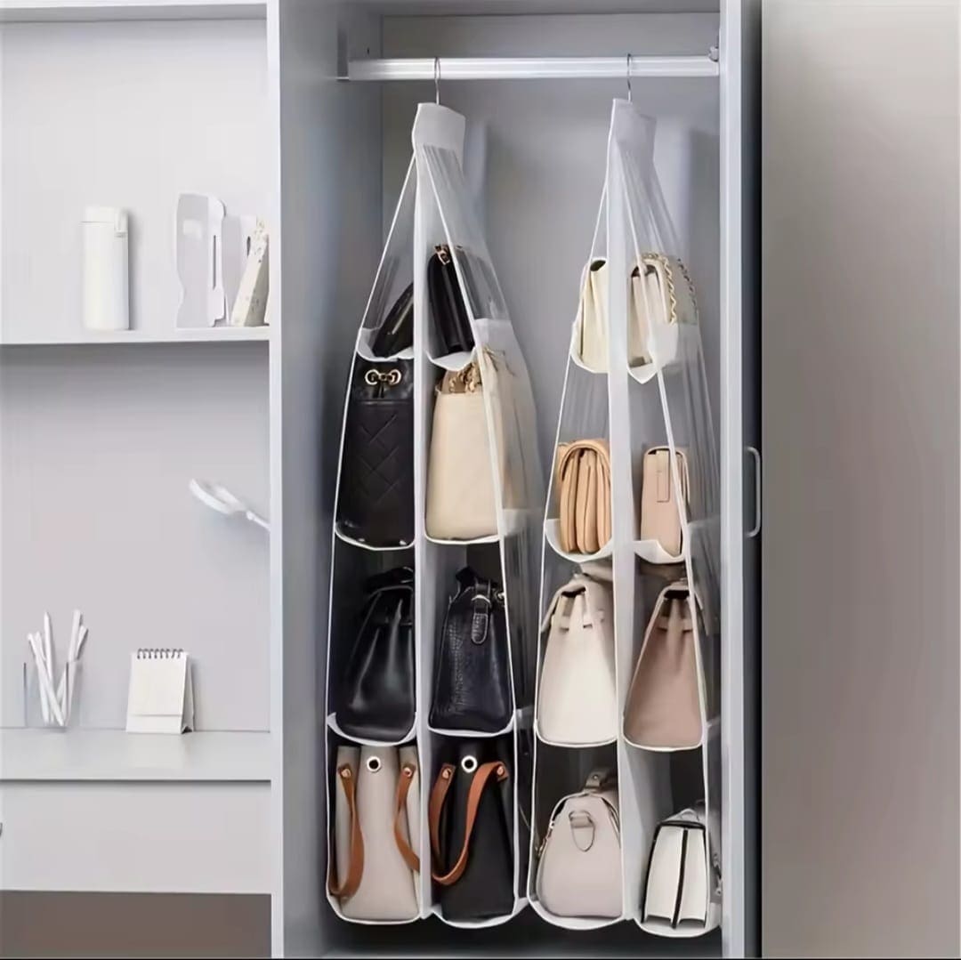 GlamPocket®️¡Organiza hasta 8 bolsos sin aplastarlos! + ENVÍO GRATIS🛍️✨