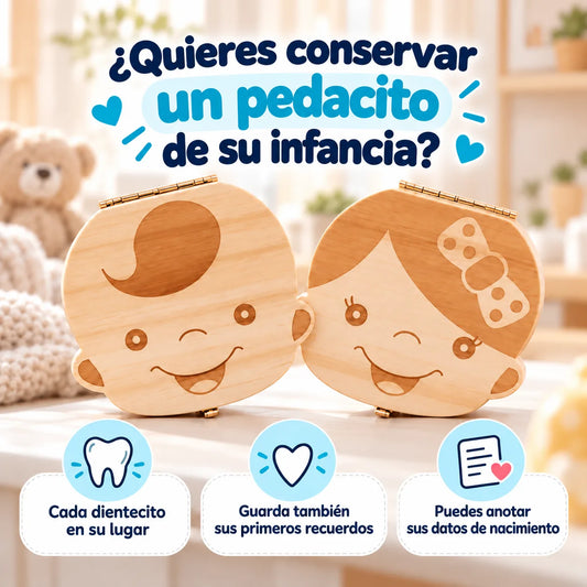 Caja de Recuerdos para Dientes de Leche 🦷