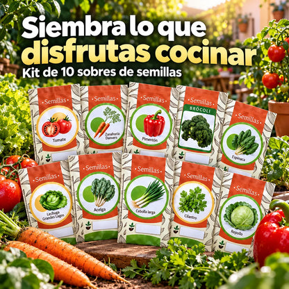 Kit Semillas Huerta en Casa