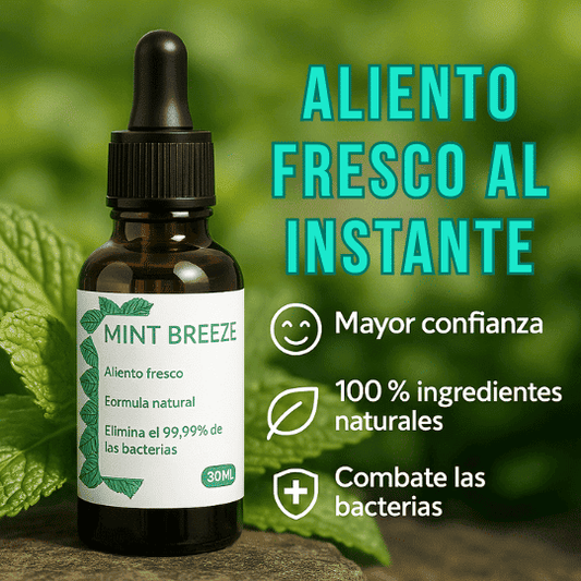 Mint Breeze® Elimina el mal aliento en segundos 🌿💨 ¡Paga 1, Lleva 2!