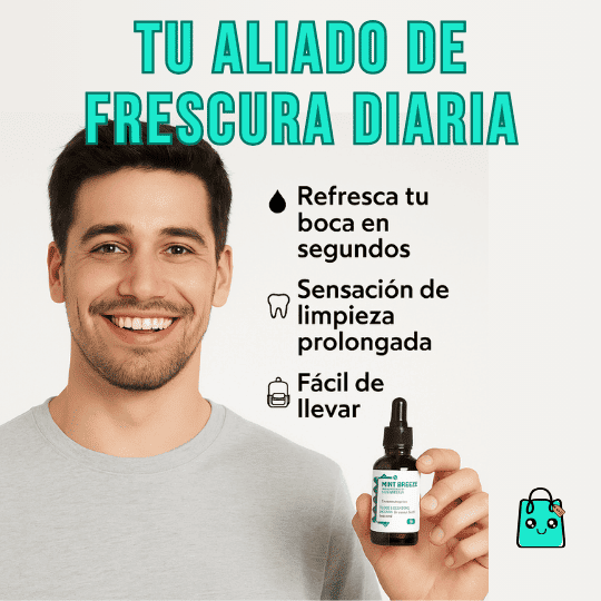 Mint Breeze® Elimina el mal aliento en segundos 🌿💨 ¡Paga 1, Lleva 2!