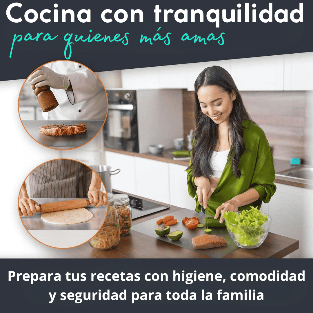 Tabla de Picar de Acero Inoxidable ✨ |
