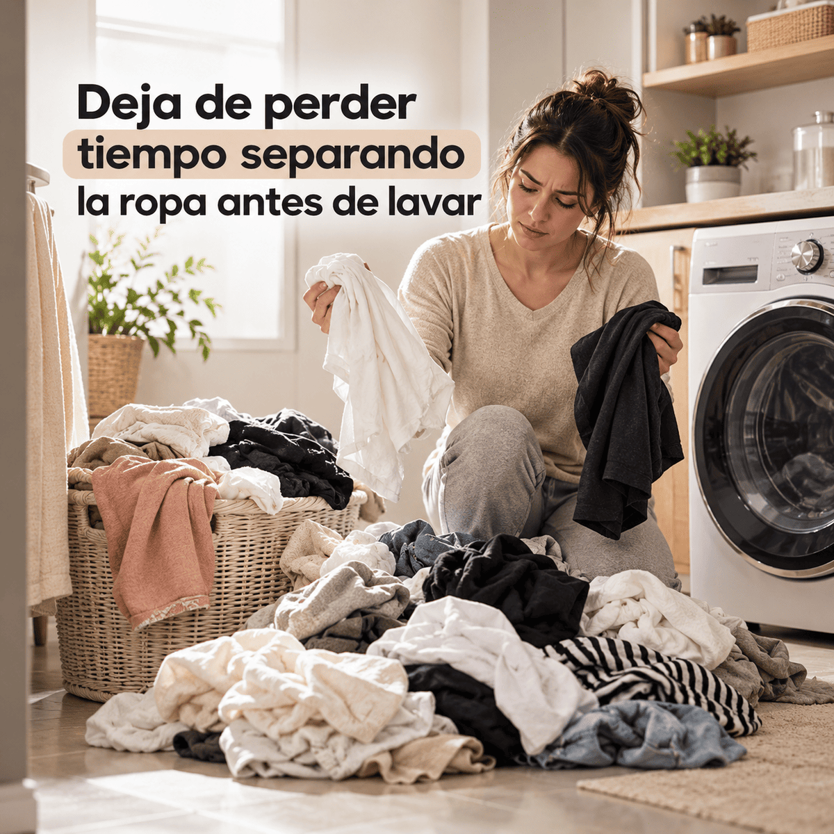 Cesta Organizadora de Ropa 4 en 1