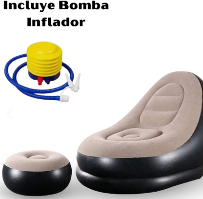 NIMBUS®️ SILLÓN INFLABLE MÁXIMA COMODIDAD EN CUALQUIER PARTE DE TU HOGAR ✨