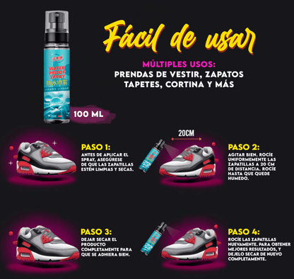 MagicSpray® 2X1 🎁 Protege tus zapatos del agua y las manchas👟💦