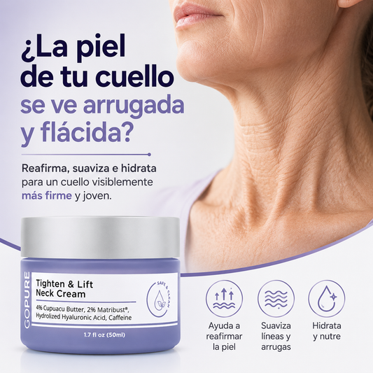GoPure - Crema Reafirmante para Cuello y Escote