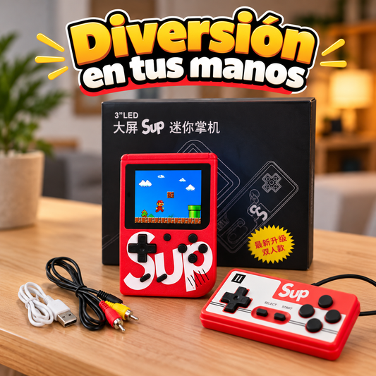 Consola SUP con control – 400 juegos en 1