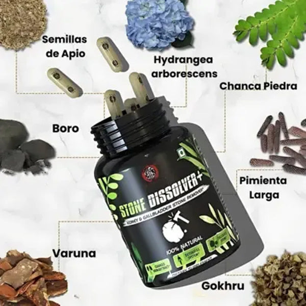Stone Dissolver 💪😱 ¡Previene la formación de cálculos renales!