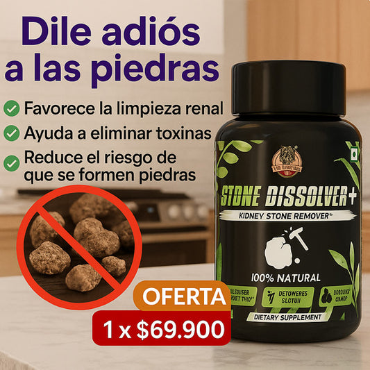 Stone Dissolver 💪😱 ¡Previene la formación de cálculos renales!