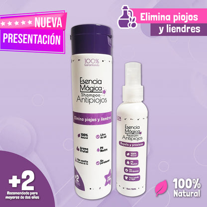 Combo tratamiento anti piojos 🚫😱 ¡Elimínalos RÁPIDO y sin irritación!