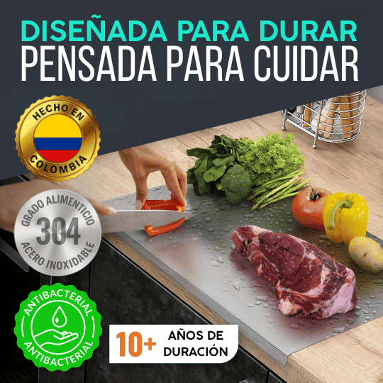Tabla de Picar de Acero Inoxidable ✨ |