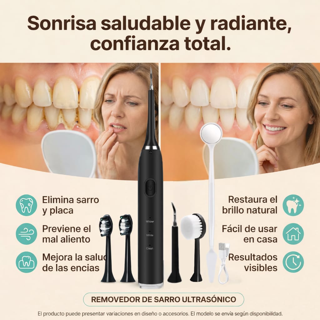 Eliminador de Sarro Dental 5 en 1