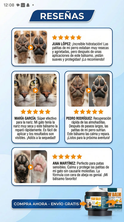 Paw Balm🐾🐶😺 ¡Protege las huellitas de tu peludito! SET X 2