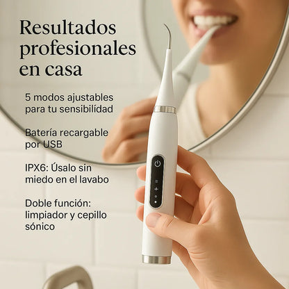 Removedor de Sarro ✨ Elimina placa y cálculos sin salir de casa